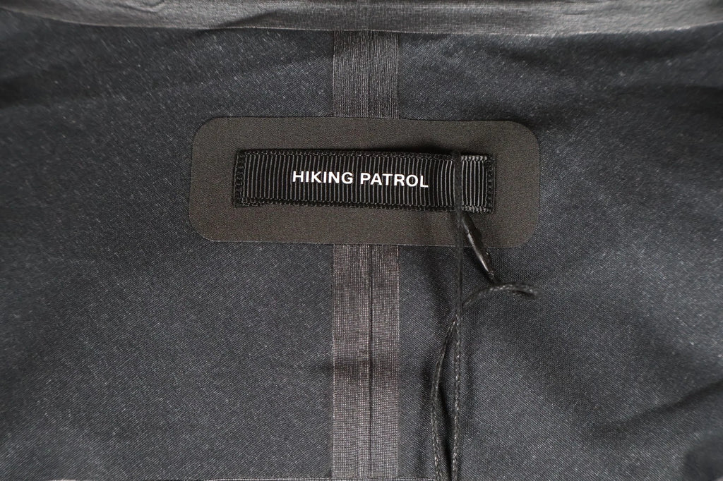 Hiking Patrol Long Arc 3L Shell Coat (Charcoal Black, XL)