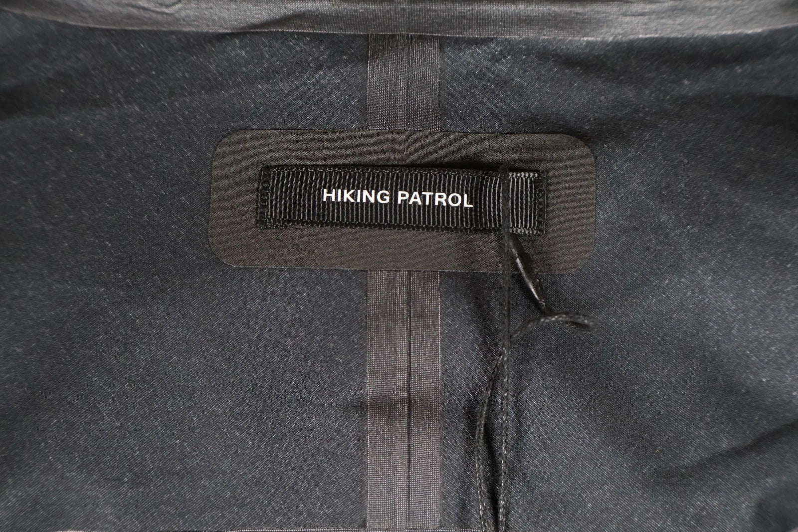 Hiking Patrol Long Arc 3L Shell Coat (Charcoal Black, XL)