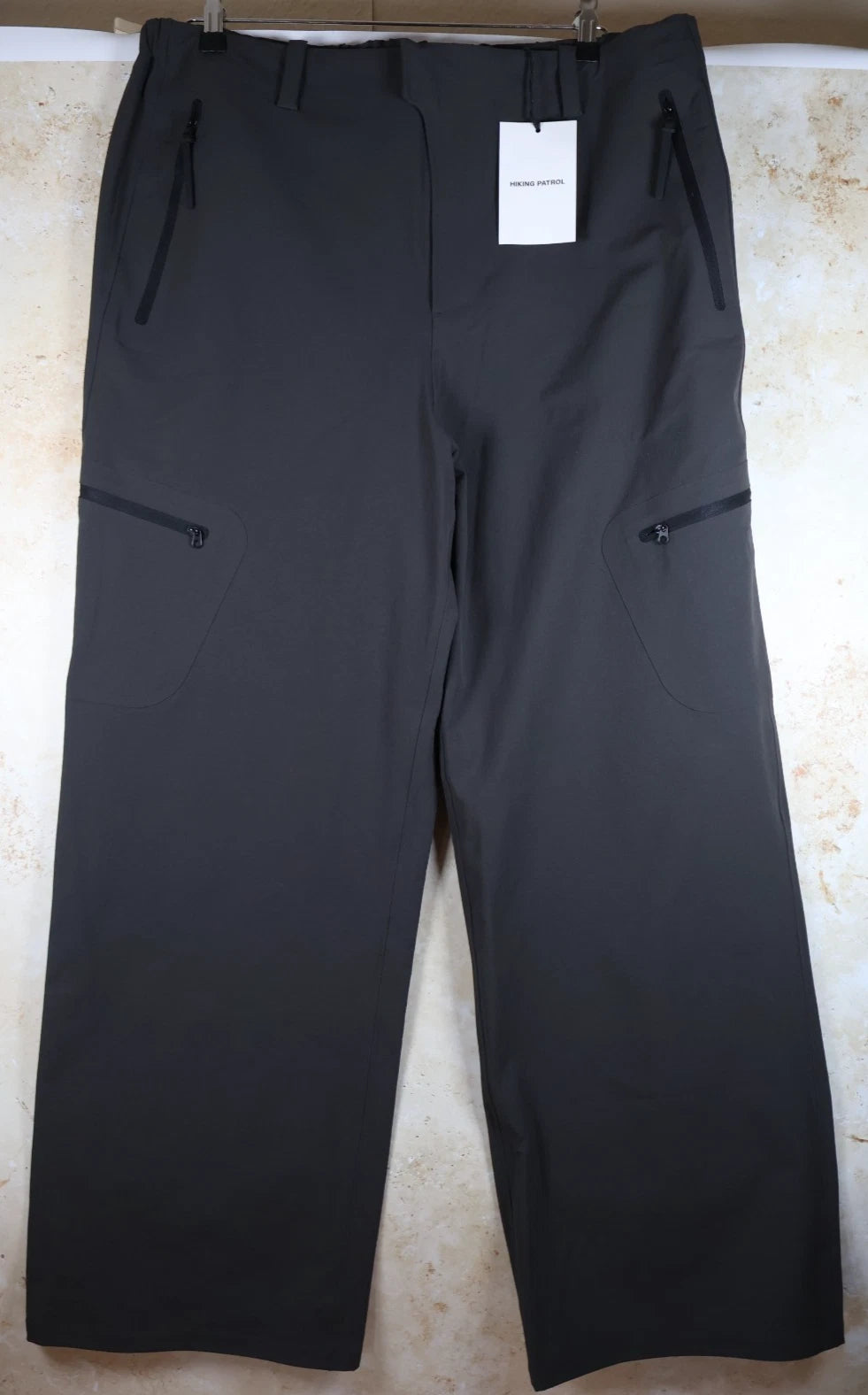 Hiking Patrol Edge Softshell Technical Trouser (Charcoal Black, XL)
