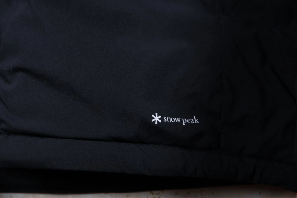 Snowpeak New Standard Padded Jacket (Black, Medium)
