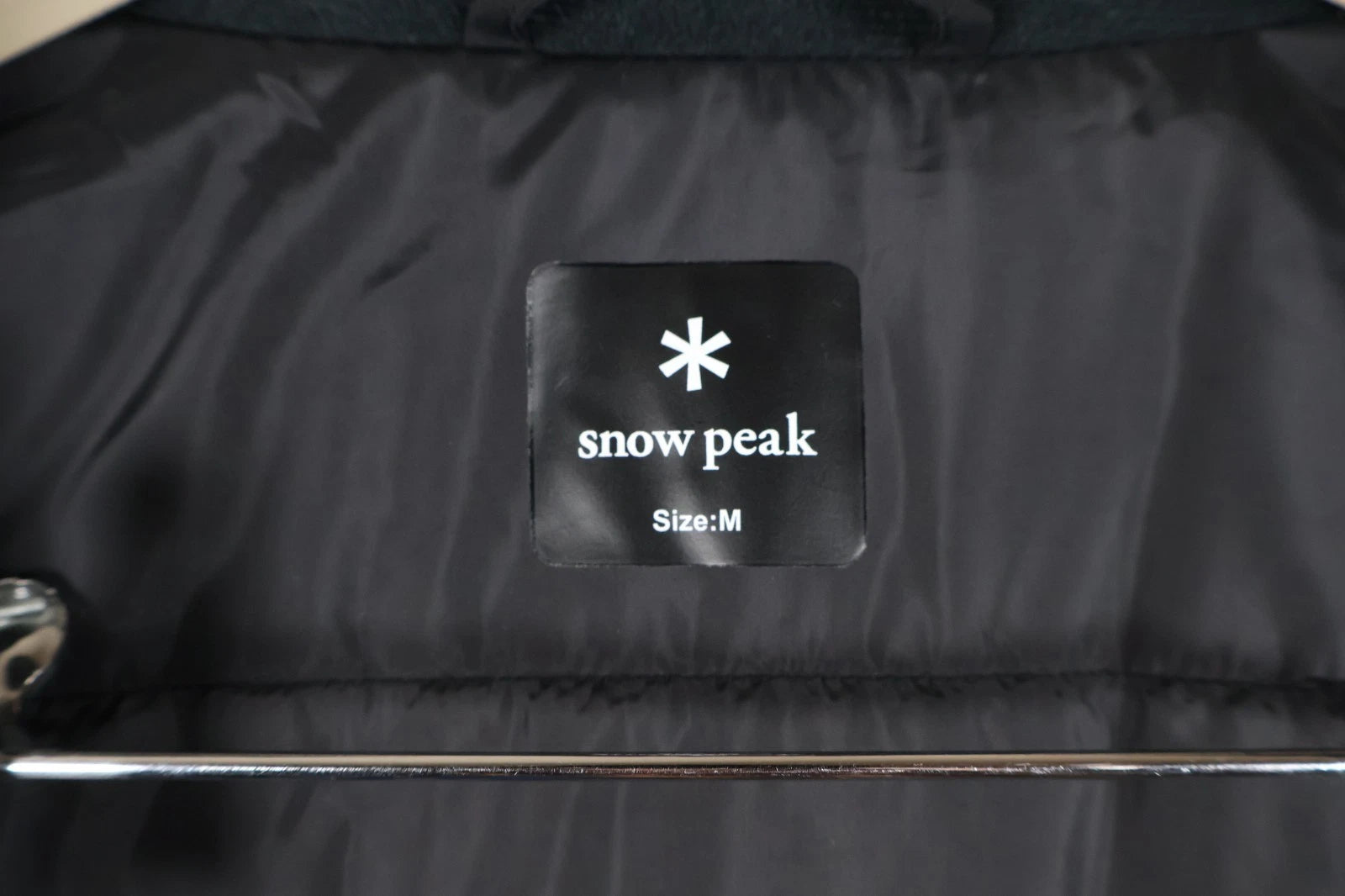 Snowpeak New Standard Padded Jacket (Black, Medium)