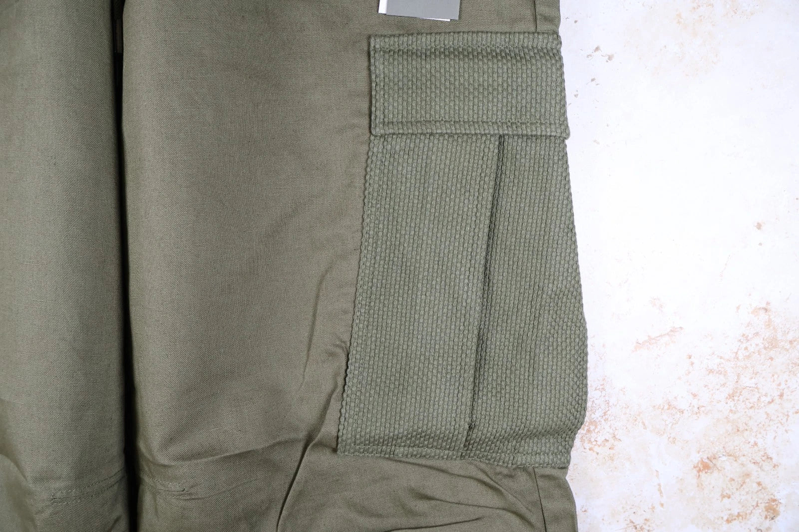 Maharishi Hemp Utility Cargo Track Pants (Olive, Large)