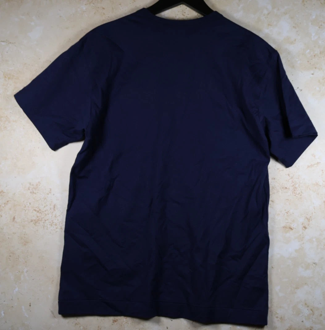 COMME des GARÇONS Play T-Shirt 3 Hearts (Navy, Medium)