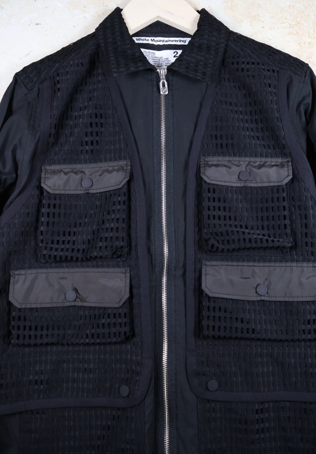 White Mountaineering Military Style Shirt Jacket (Size 2 JPN)