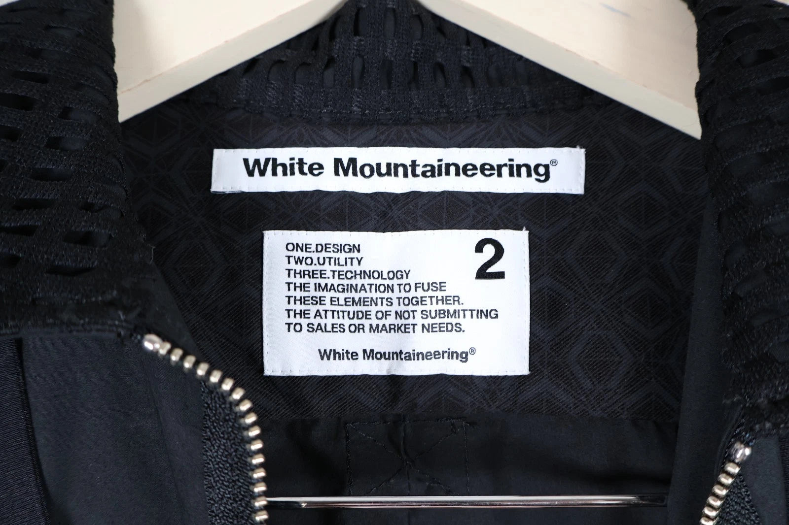 White Mountaineering Military Style Shirt Jacket (Size 2 JPN)
