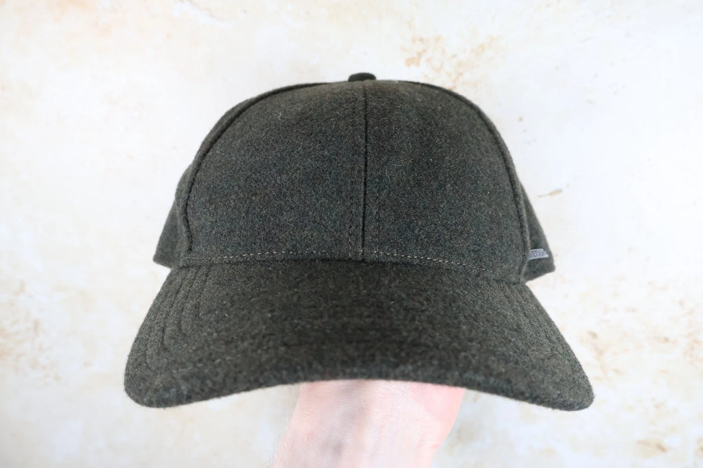 Stetson Vaby Cashmere/Wool Ear Flap Cap (Dark Olive, L 58-59cm)
