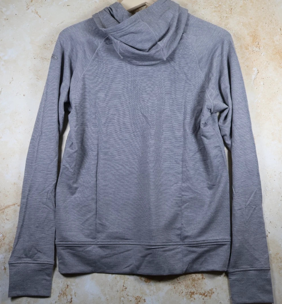 Icebreaker Women's Merino Momentum Pullover ("Fossil", Size XS)