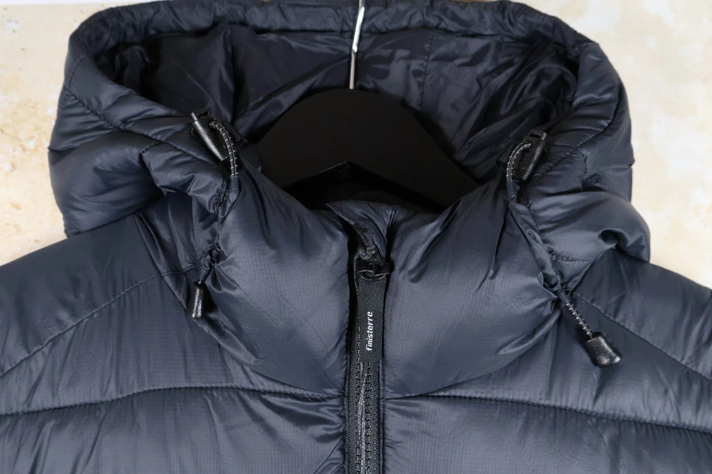 Finisterre Men's Insulated Hooded Nimbus Jacket (Black, XXL)