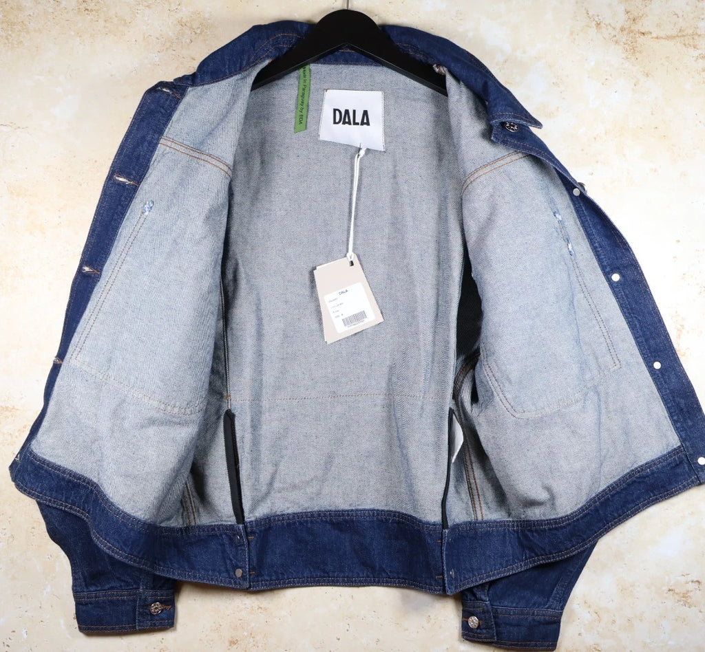 Dala Women's Lido Denim Jacket ("Rinse" - Blue, Small)