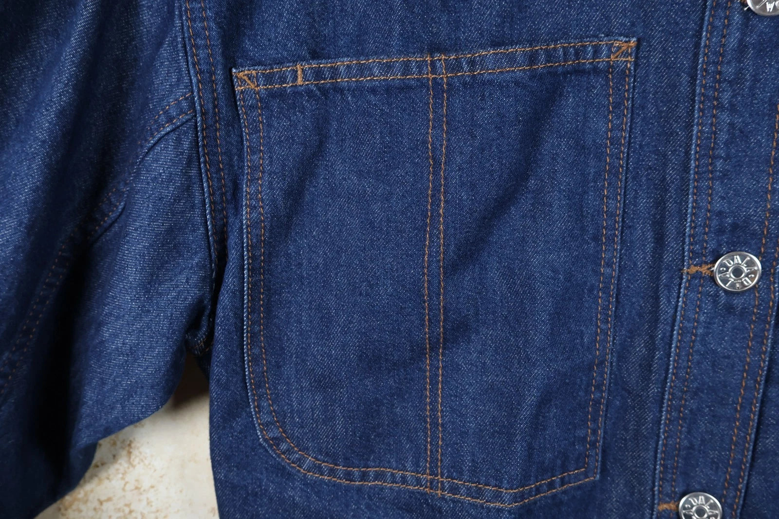 Dala Women's Lido Denim Jacket ("Rinse" - Blue, Small)