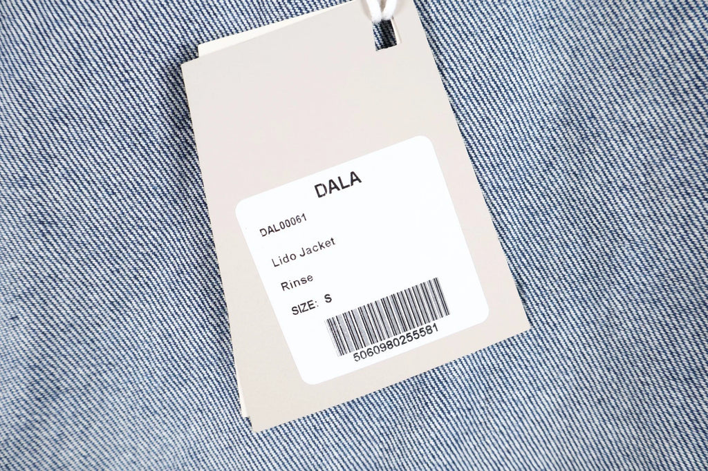Dala Women's Lido Denim Jacket ("Rinse" - Blue, Small)