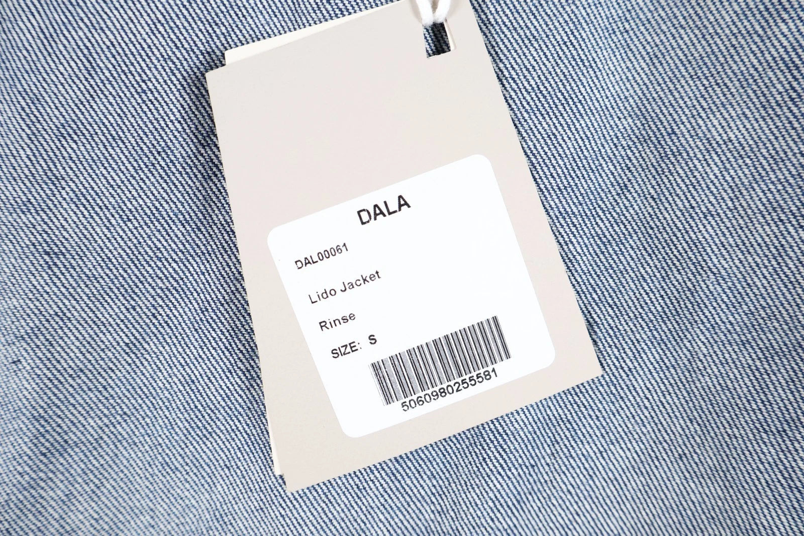 Dala Women's Lido Denim Jacket ("Rinse" - Blue, Small)