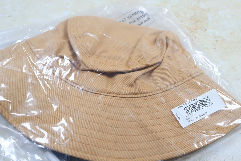 Carhartt WIP Ashley Bucket Hat (Bourbon, Size S-M)