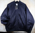 Percival Men's Nylon Bomber Jacket (Midnight/Olive, XXL)
