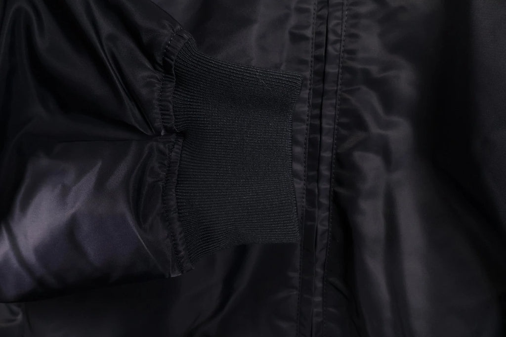 Percival Men's Nylon Bomber Jacket (Midnight/Olive, XXL)