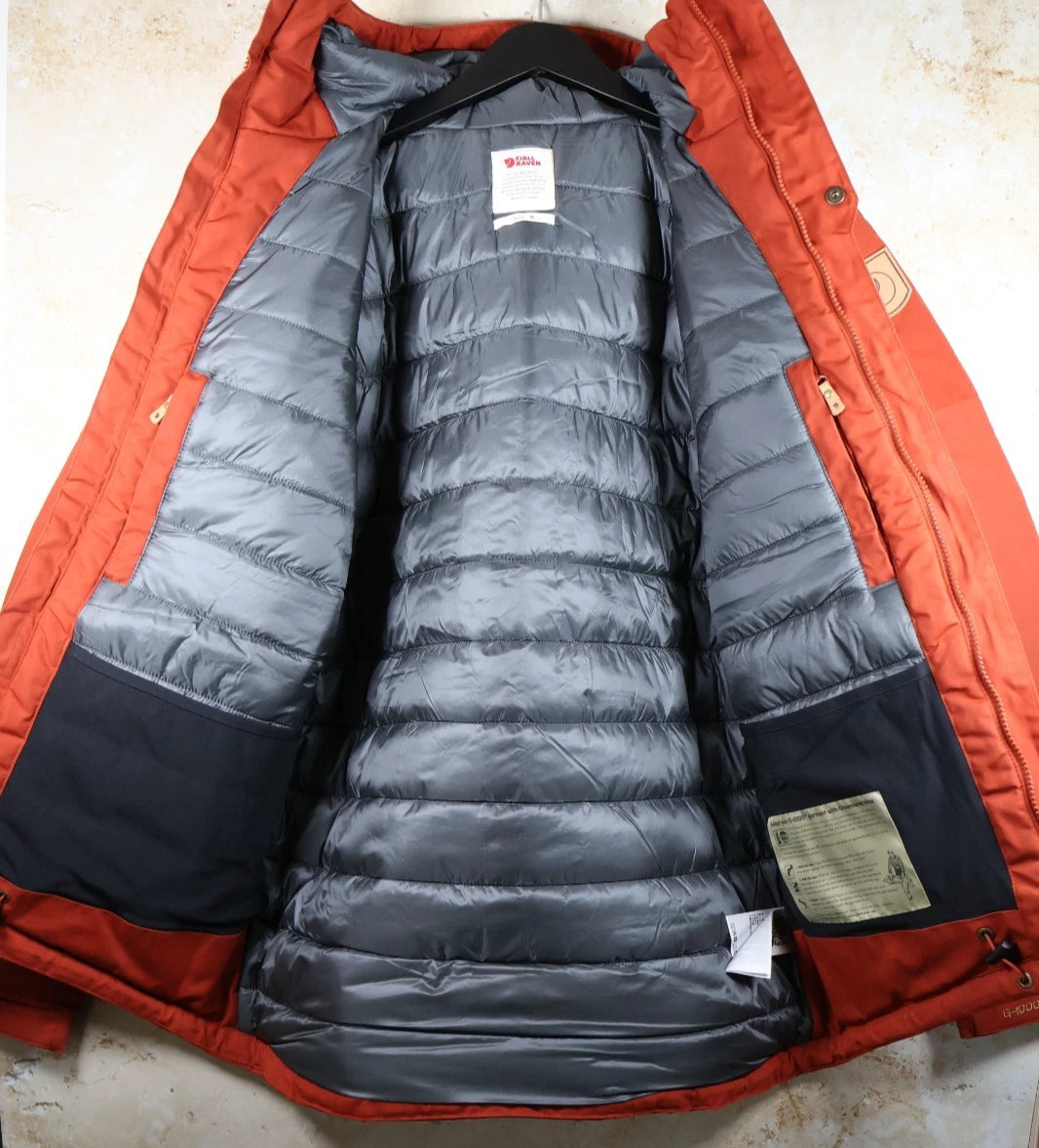 Fjallraven Skogso Padded Jacket (Autumn Leaf, Medium)