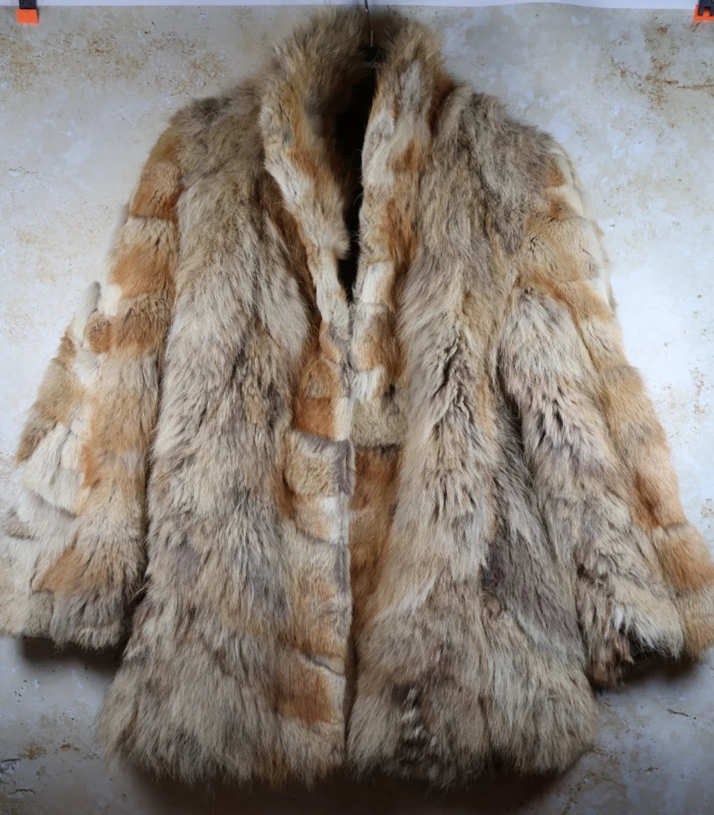 Women's Vintage Fur Coat with Dasco Hardware