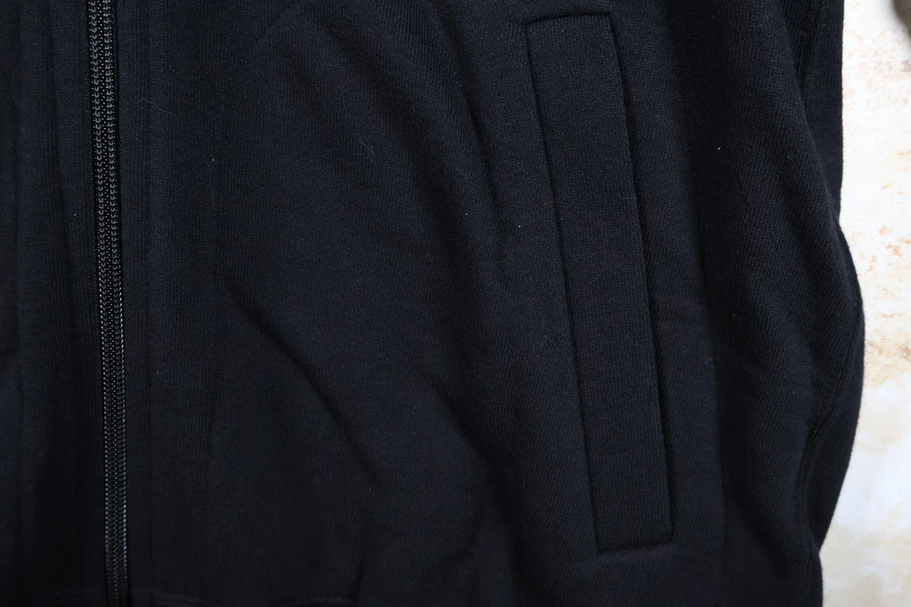COMME des GARÇONS Play Full Zip Hoodie (Black, Medium)