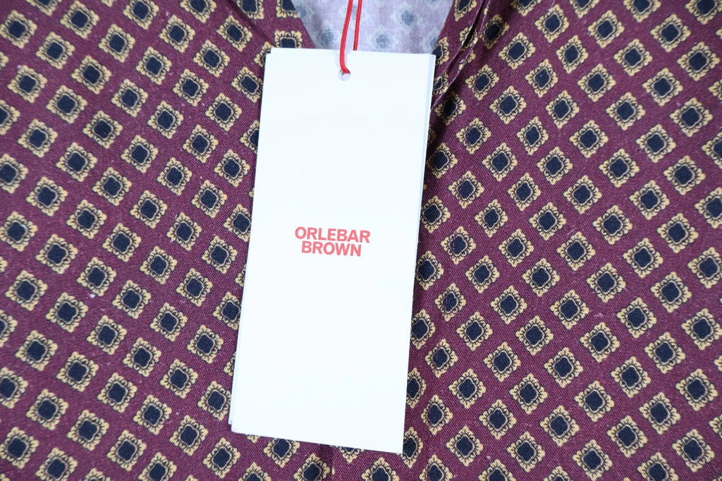 Orlebar Brown Men's Maitan Solmio Shirt (Multi, Small)
