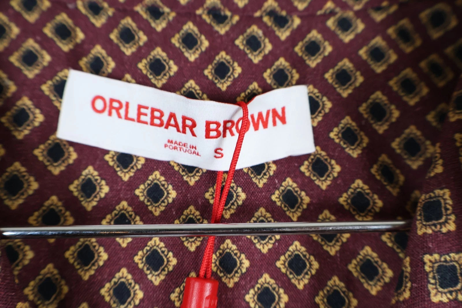 Orlebar Brown Men's Maitan Solmio Shirt (Multi, Small)