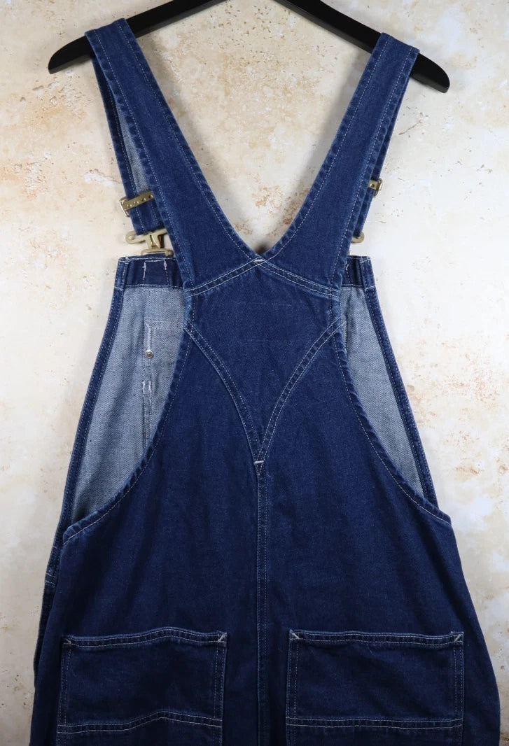 Carhartt Loose Fit Denim Bib Dungarees (Blue, Small)