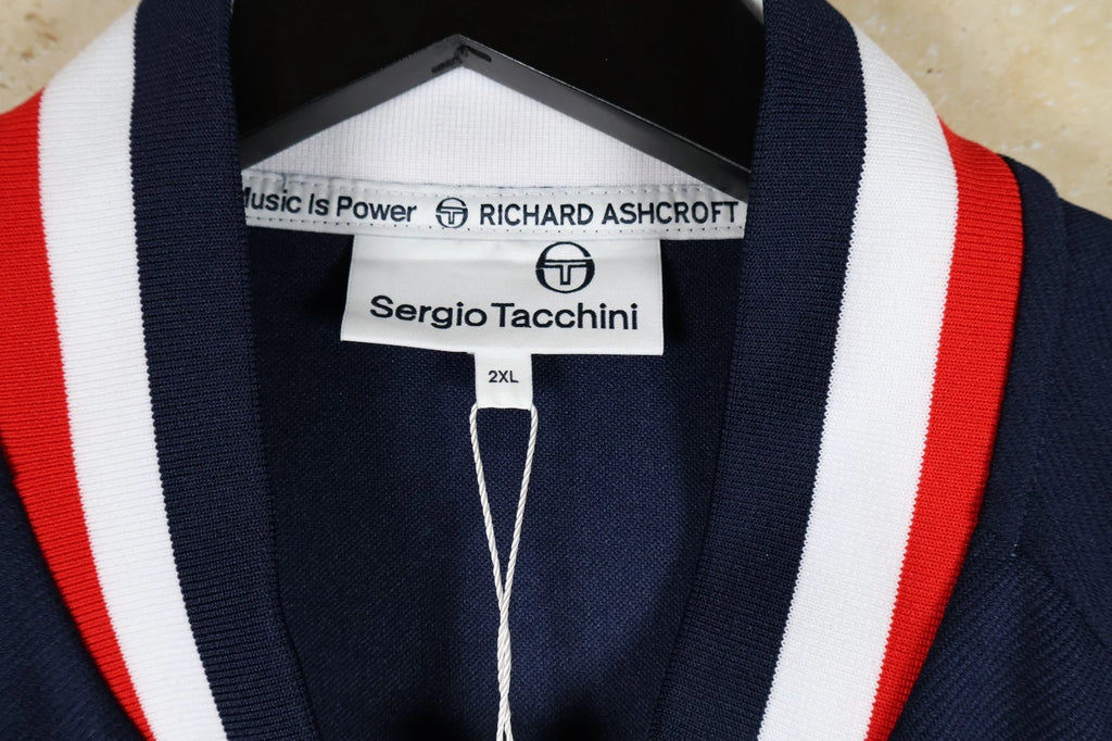 Sergio Tacchini x Richard Ashcroft Track Top (Maritime Blue, 2XL)