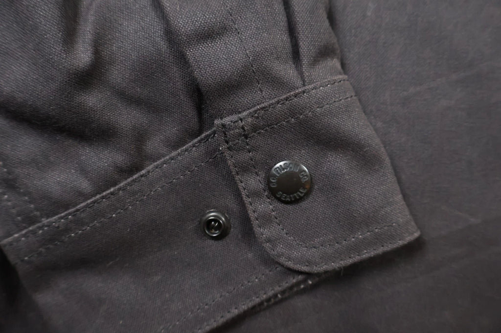 Filson Tin Cloth Jac Shirt ("Cinder", Medium)