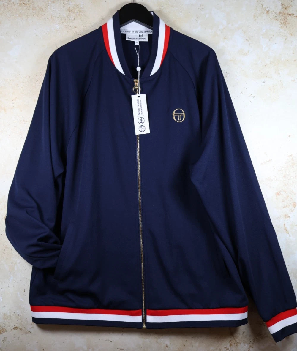 Sergio Tacchini x Richard Ashcroft Track Top (Maritime Blue, 2XL)