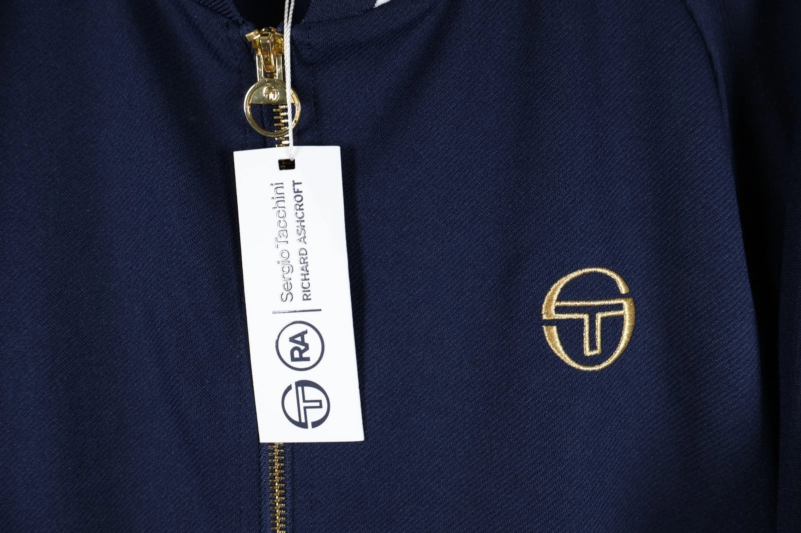 Sergio Tacchini x Richard Ashcroft Track Top (Maritime Blue, 2XL)