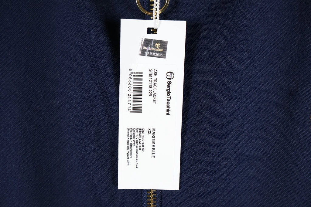 Sergio Tacchini x Richard Ashcroft Track Top (Maritime Blue, 2XL)