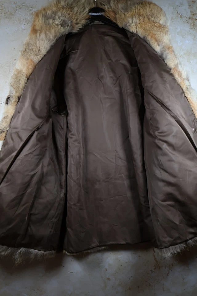 Women's Vintage Fur Coat with Dasco Hardware