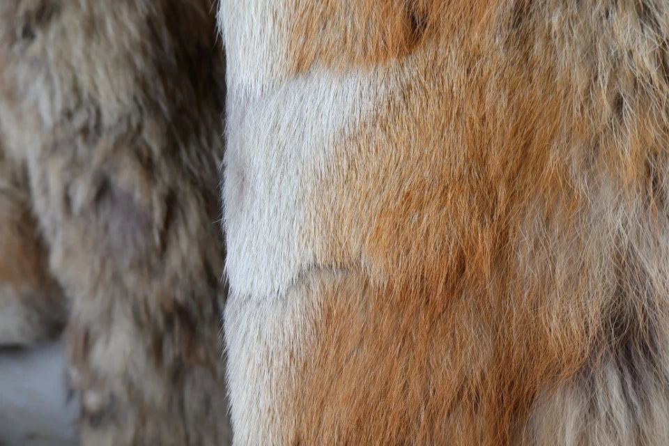Women's Vintage Fur Coat with Dasco Hardware