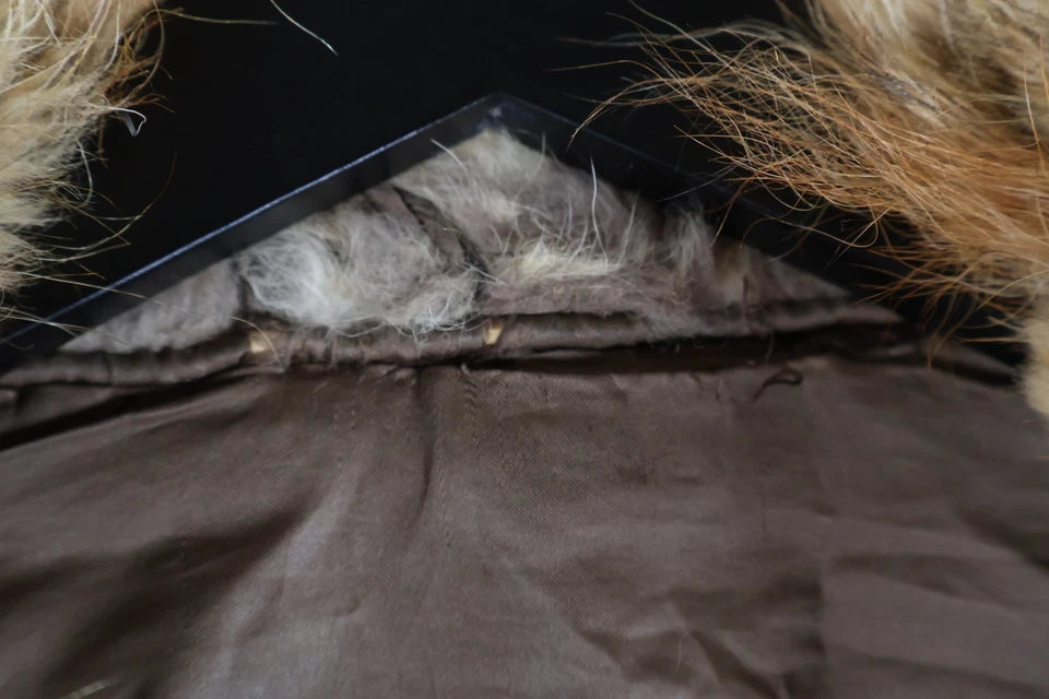 Women's Vintage Fur Coat with Dasco Hardware