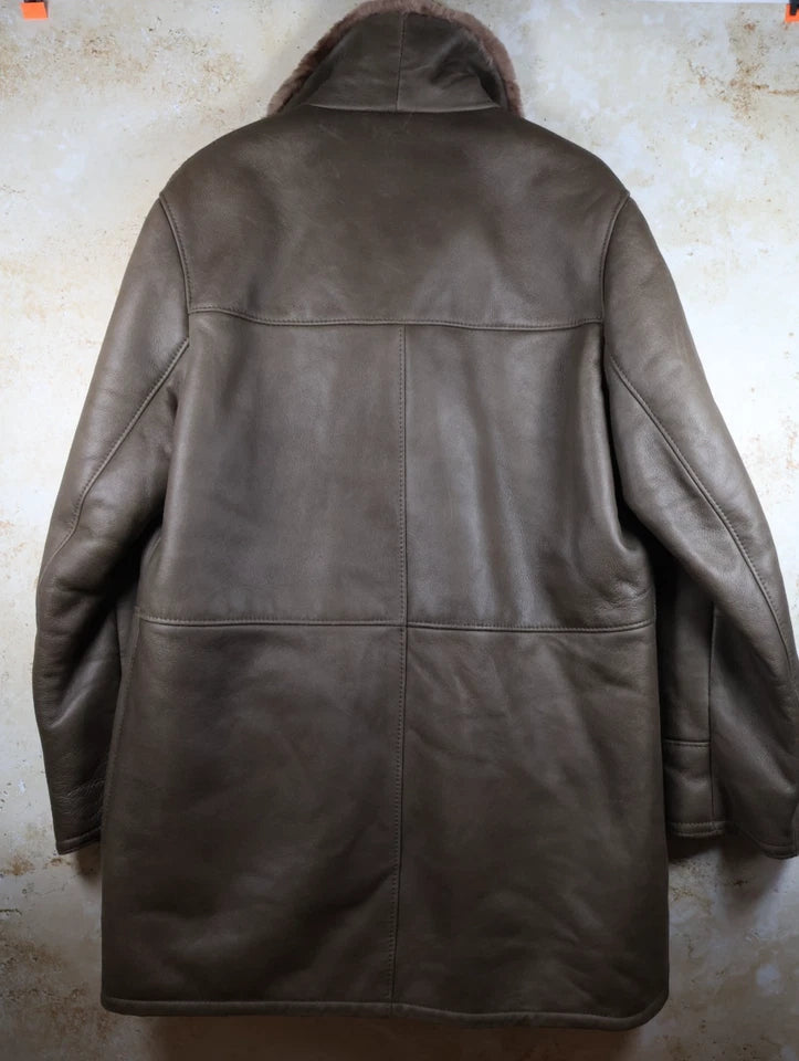 Moda Ernesto Vintage Men's Sheepskin Coat