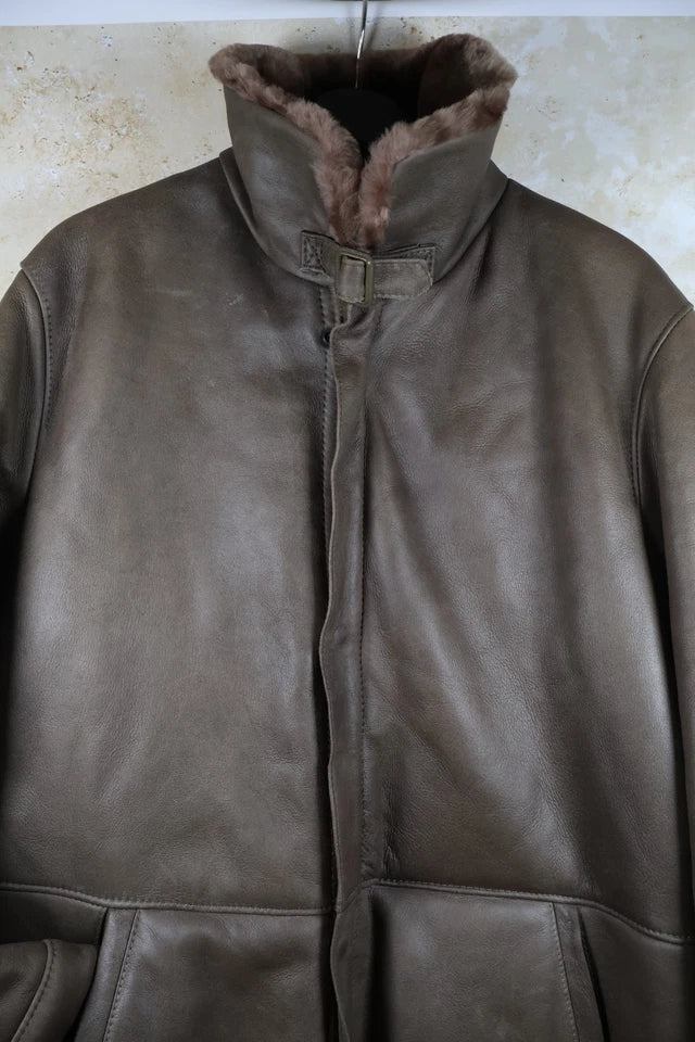 Moda Ernesto Vintage Men's Sheepskin Coat