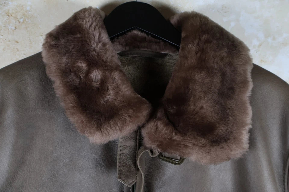 Moda Ernesto Vintage Men's Sheepskin Coat
