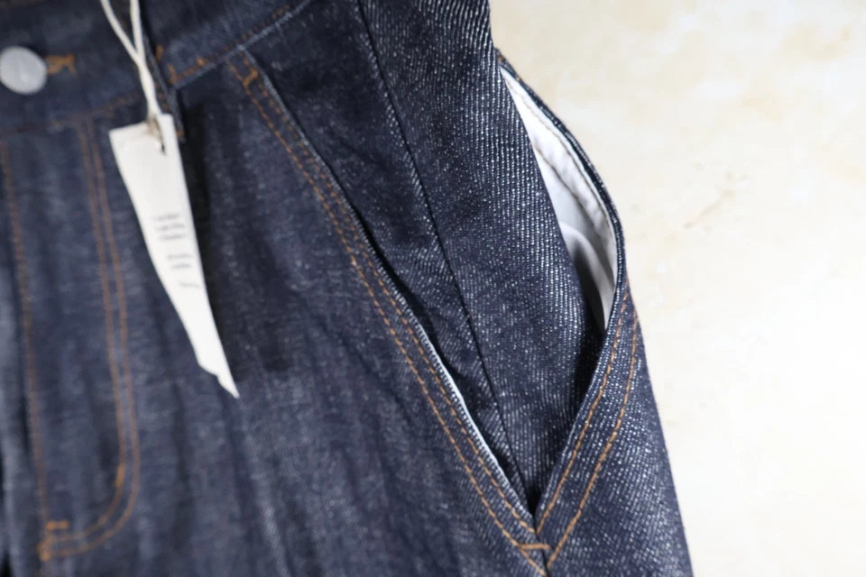 Colour Plane 14oz Raw Denim Jeans (Blue, Medium)