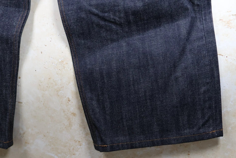 Colour Plane 14oz Raw Denim Jeans (Blue, Medium)